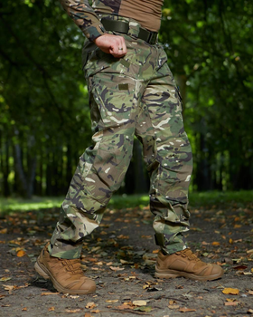 Тактические брюки Caiman Aggressor Мультикам Рип-Стоп брюки для военнослужащих L