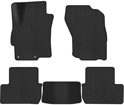 EVA коврики EVAtech в салон авто для Mitsubishi Lancer (10) AT 2007-2018 10 поколения Htb EU Black (MT43614CD5LA2RBB)