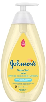 Płyn do mycia ciała i włosów Johnson and Johnson Top-to-Toe 500 ml (3574669909952)