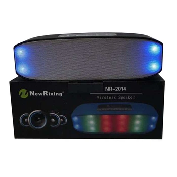 Bluetooth колонка NR-2014 с LED подсветкой