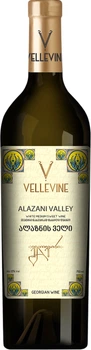 Вино Vellevine Alazani Valley біле напівсолодке 0.75 л (4860117330256)