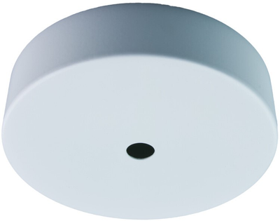 Pojedyncza okrągła metalowa podsufitka DPM biała (5903332583720)