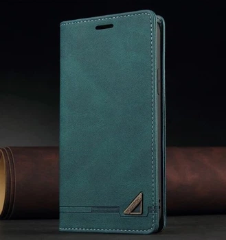 Чехол книжка на магните G.Q. для Xiaomi Redmi 7A зеленый бумажник
