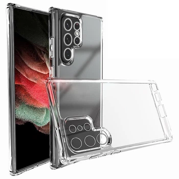 TPU чохол Epic Transparent 1,5mm Full Camera Samsung Galaxy S24 Ultra Безбарвний (прозорий) Без бренду