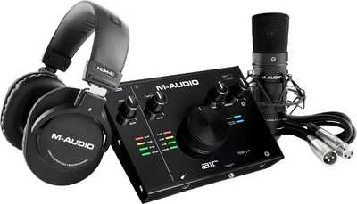 Аудіоінтерфейс M-Audio AIR 192|4 Vocal Studio Pro Recording Black (AIR192 X4PRO)