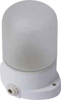 Светильник 60W 220V E27 IP54 керамический 100х110х132mm белый [l002059] E.NEXT e.light.sauna.1.60.27.white