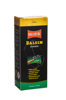 Масло для догляду за деревом Balsin 50 мл. (Світло-коричневі)