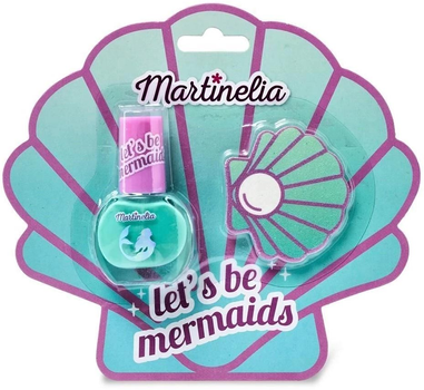 Zestaw do paznokci Martinelia Let's Be Mermaids Nail Duo lakier + pilniczek (8436591927884)