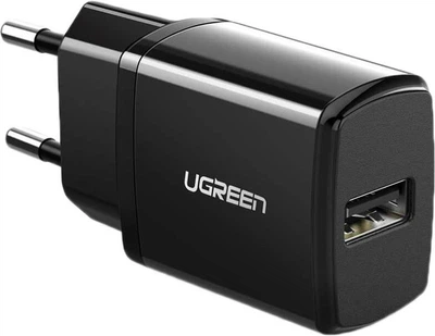 Зарядний пристрій Ugreen ED011 USB Wall Charger 2.1A Black (50459)