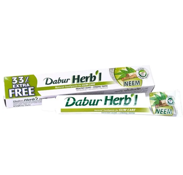 Зубна паста аюрведична Нім Dabur Herb'l, 100 г