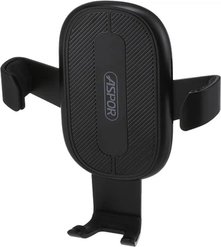Holder (автотримач) Aspor A520 Fast Charger Wireless (5V / 2A) - чорний