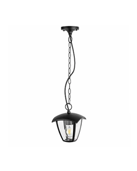 Вуличний світильник Goldlux 311887 Igma E27 1x12W IP44 BK (009975)