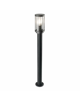 Вуличний світильник Goldlux 312327 Fiord E27 1x10W IP44 BK (009982)