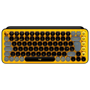 Клавіатура Logitech Pop Wireless Blast Yellow (920-010735)