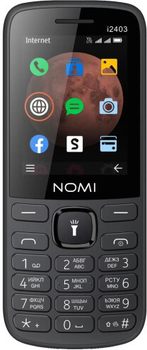 Мобильный телефон Nomi i2403 Black
