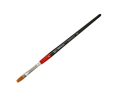 Пензель синтетика плоска Rosa Studio Synthetic 101 № 8 коротка ручка (18610108)
