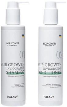 Набор по уходу за волосами Hillary Hop Cones & B5 Hair Growth Invigorating для роста волос (2314968714731)