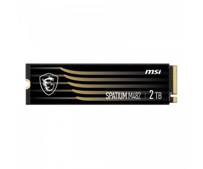 Накопичувач SSD 2TB MSI Spatium M482 M.2 2280 PCIe 4.0 x4 NVMe 3D NAND TLC (S78-440Q730-P83)