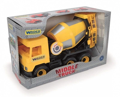 Zabawkowa betoniarka Wader Middle Truck (5900694321243)