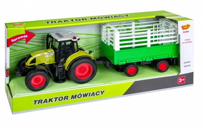 Traktor mówiący Smily Play z przyczepą (5905375839994)