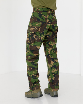 Брюки мужские камуфляж Британка с усиленными коленями, брюки полевые камуфляжные хлопковые 60