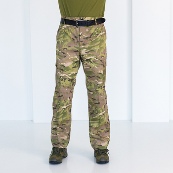 Штани чоловічі саржа Мультикам, камуфляжні штани для полювання та риболовлі 52