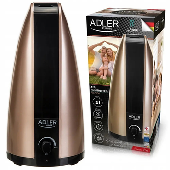 Ультразвуковой увлажнитель воздуха Adler AD 7954 (35 м2, 1 л, 18 Вт, Польша)