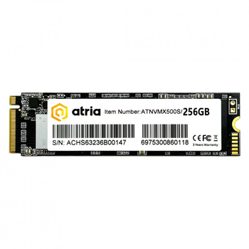 Накопичувач SSD M.2 2280 256GB X500S ATRIA (ATNVMX500S/256) (179527)