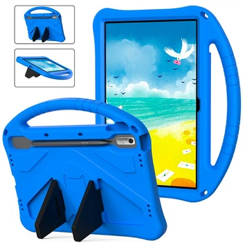 Чохол-накладка Kids with Stand для Lenovo Tab P11 Gen 2 з ручкою blue