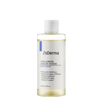 Тонер для комплексного зволоження з керамідами і колагеном J’sDerma Collamide Niacin Toner 200 мл