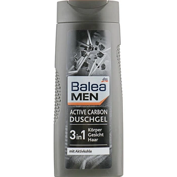 Гель шампунь Balea Men Active Carbon 300 мл (4066447054651)