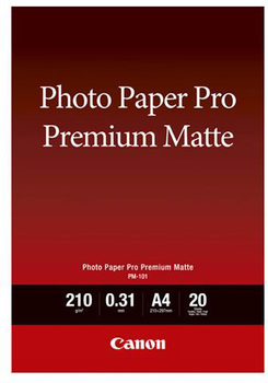 Фотопапір Canon Premium Matte Photo PM-101 A4 20 аркушів (8657B005)