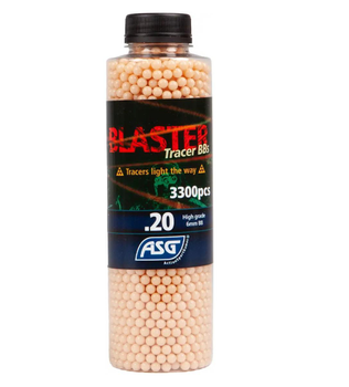 Страйкбольные шарики ASG Blaster Tracer 0.20 гр, 3300 шт. red (6 мм)