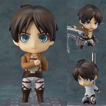 Фигурка нендороид Атака титанов Attack on Titan Eren Jaeger, Эрен Йегер, фигма 375, 10 см (AT 0003)