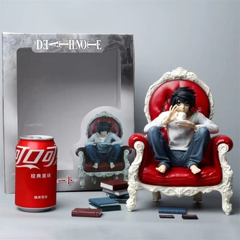 Аниме фигурка Тетрадь Смерти, Death Note, Эл, L, 24 см (DNA 0007)