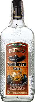 Текіла Sombrero Negro Silver 0.7 л 38% (7501054852506)