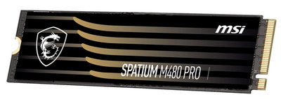 Dysk SSD MSI Spatium M480 Pro 1TB NVMe M.2 2280 PCIe 4.0 x4 3D NAND TLC (S78-440L1G0-P83)