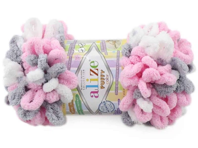 Пряжа ALIZE Puffy Color 6370 5шт/уп