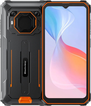 Мобильный телефон Blackview BV6200 Pro 6/128GB Black-Orange (6931548314721)