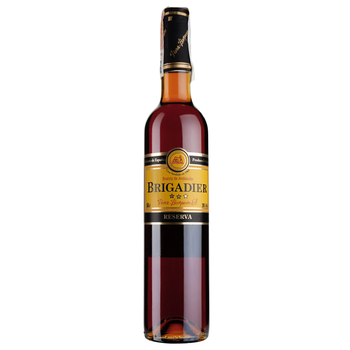 Бренди Brigadier Reserva 3* 0.5 л 38% (8437021341393)