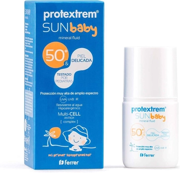 Płyn chroniący przed słońcem Protextrem Sun Baby Mineral Fluid SPF 50 ml (8470001790347)