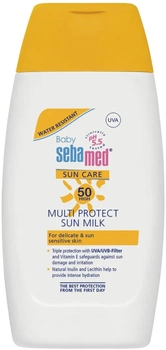 Молоко із сонцезахисним ефектом Sebamed Baby Sunscreen Milk SPF 50+ 200 мл (4103040175953)