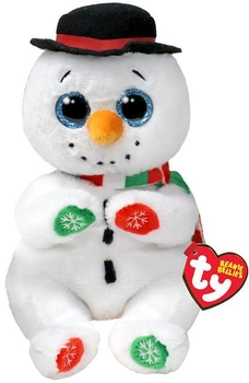 М'яка іграшка TY Beanie Bellies Сніговик 15 см (0008421412860)