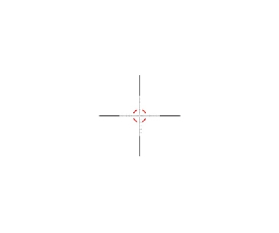 Прицел оптический TRIJICON Credo 1-6x24 MRAD Segmented Circle FFP Red