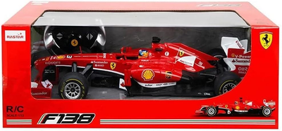 Samochód zdalnie sterowany Rastar Ferrari F1 Czerwony (6930751307025)