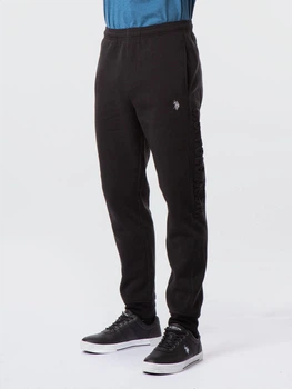 Спортивні штани чоловічі U.S. Polo Assn 102157-K500A M Чорні (887260558805)