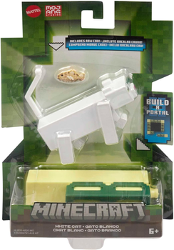 Figurka Mattel Minecraft White Cat 8 cm (0194735111152)