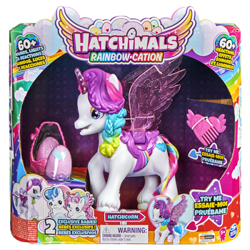 Figurka Spin Master Hatchimals Rainbowcation Magic Wing Unicorn 10 cm (0778988382165)