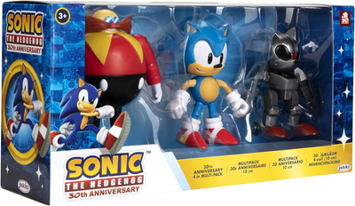 Набір фігурок Jakks Sonic The Hedgehog 30th Anniversary (0192995408630)