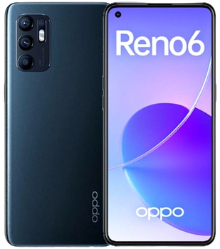 Мобільний телефон OPPO Reno 6 5G 8GB/128GB Stellar Black (6944284691650)